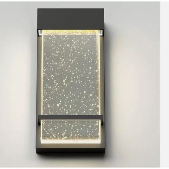 ARTIKA SKYLER INTERGRATED LED IN/OUTDOOR HARDWIRED LIGHT WALL LANTERN SCONCE - Picture 4 of 4